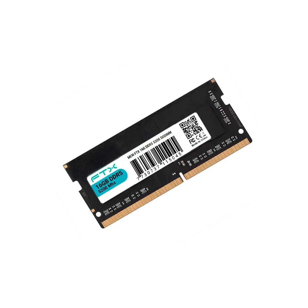 MEMORIA RAM P/NB DDR5 16GB 5200 FTX 115045 - Vista 2