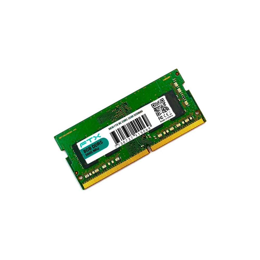 MEMORIA RAM P/NB DDR5 8GB 5600 FTX 115069 - Vista 2