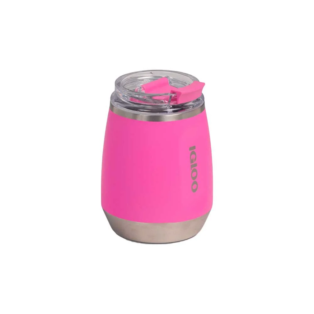 VASO TERMICO IGLOO 300ML P/VINO ROSA C/TAPA 71364 - Vista 2