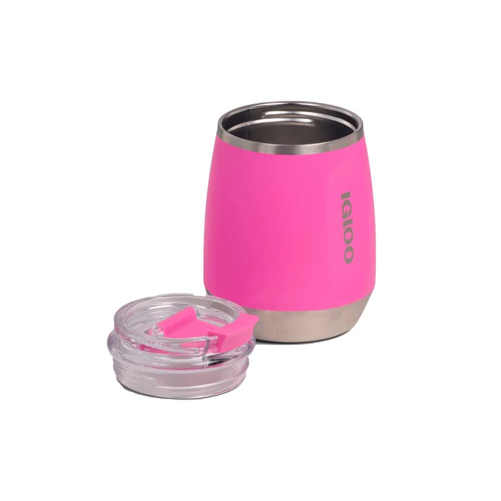 VASO TERMICO IGLOO 300ML P/VINO ROSA C/TAPA 71364 - Vista 3