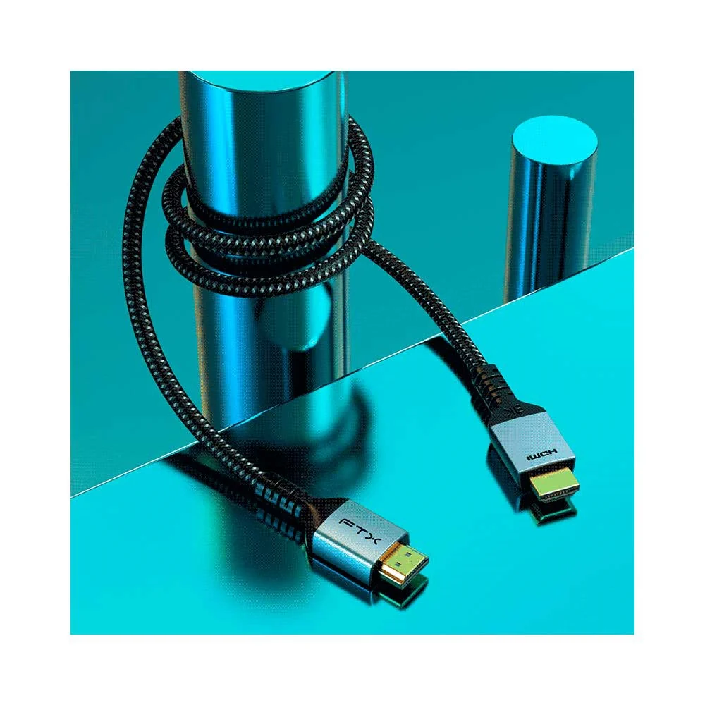 CABLE HDMI M/M 1M FTX-HD8K-AG1 HDMI2.1/8K/60HZ/4K/120HZ/48GBPS - Vista 2