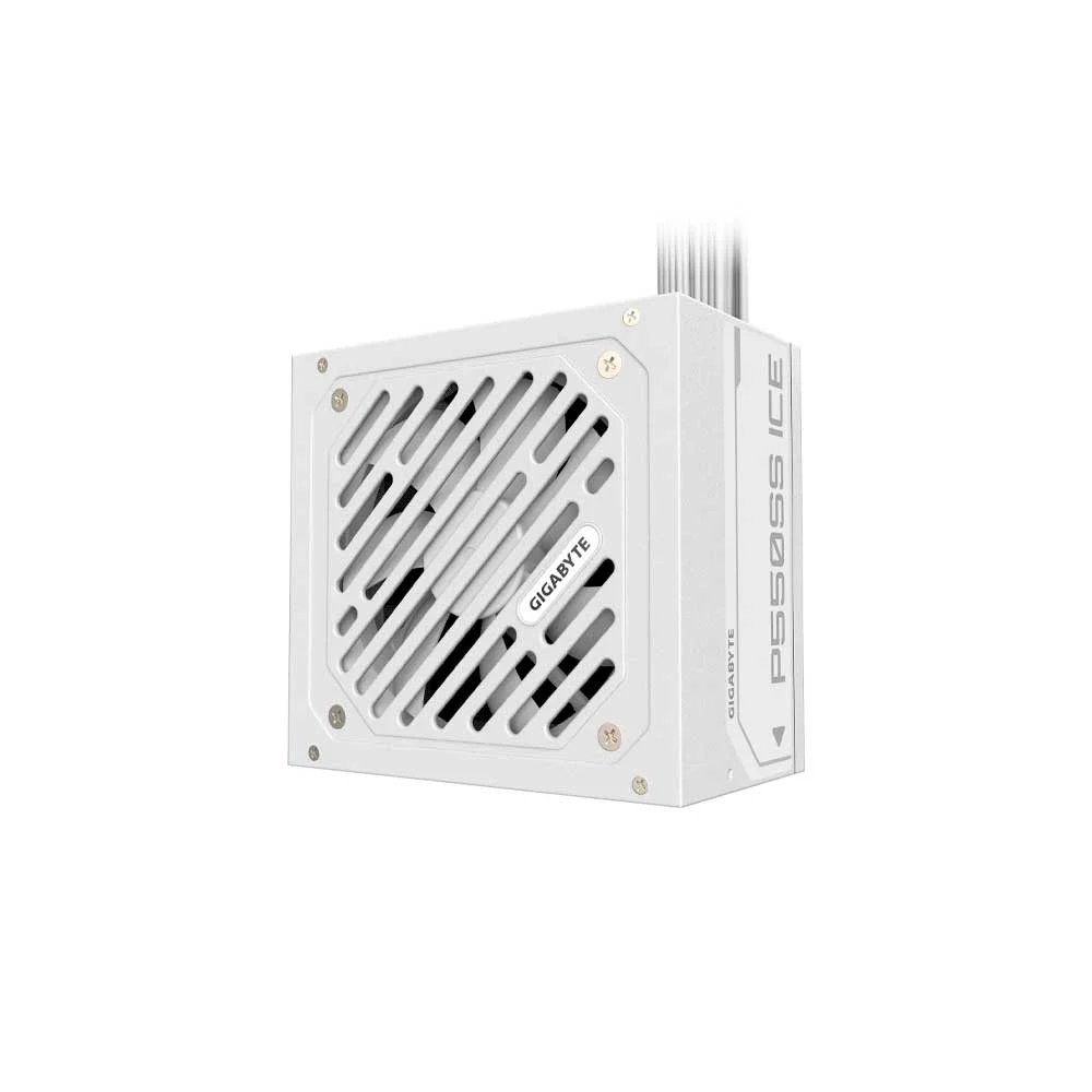 FUENTE GIGABYTE 550W 80PLUS SILVER BLANCO 220V GP-P550SS ICE - Vista 2