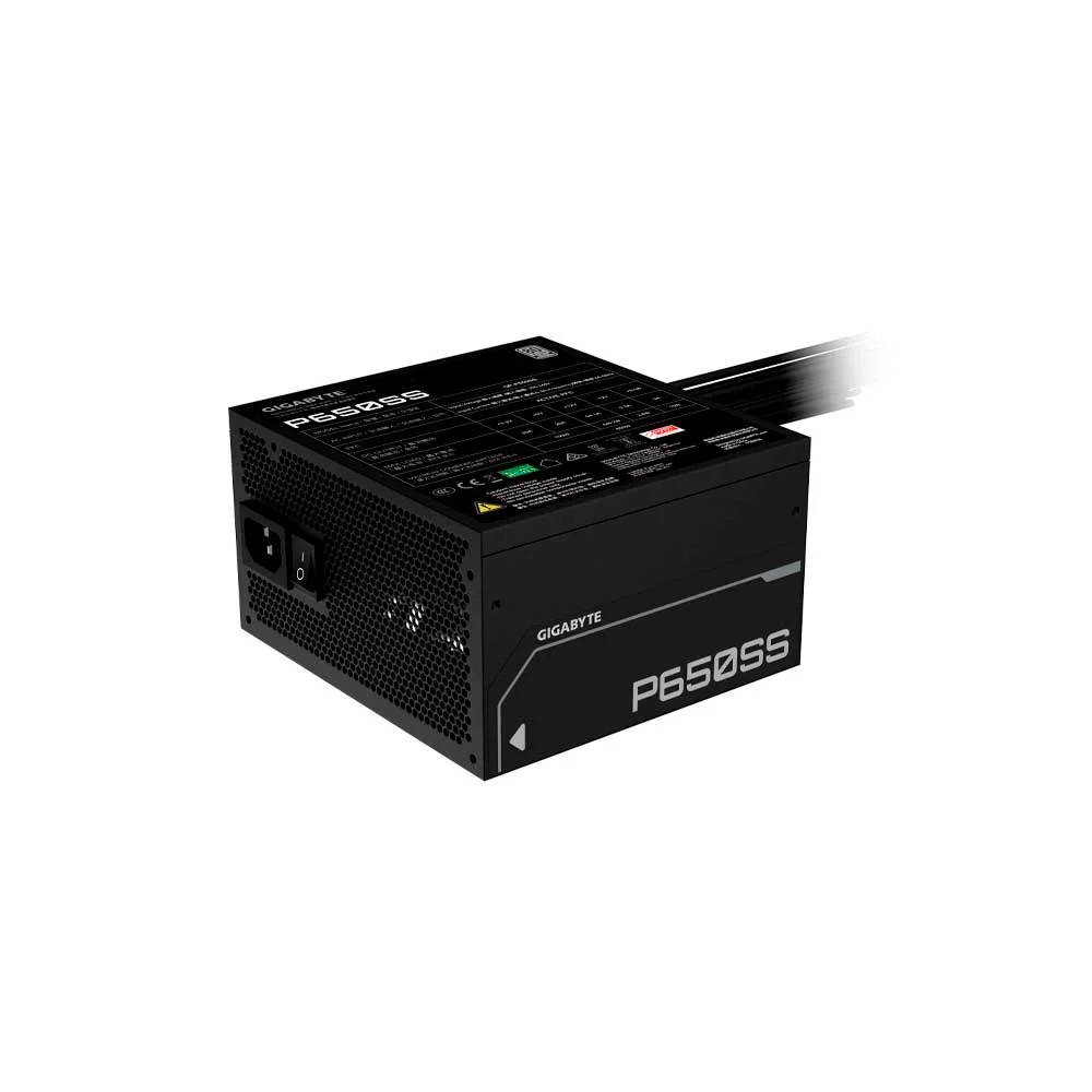 FUENTE GIGABYTE 650W 80PLUS SILVER 220V GP-P650SS - Vista 4
