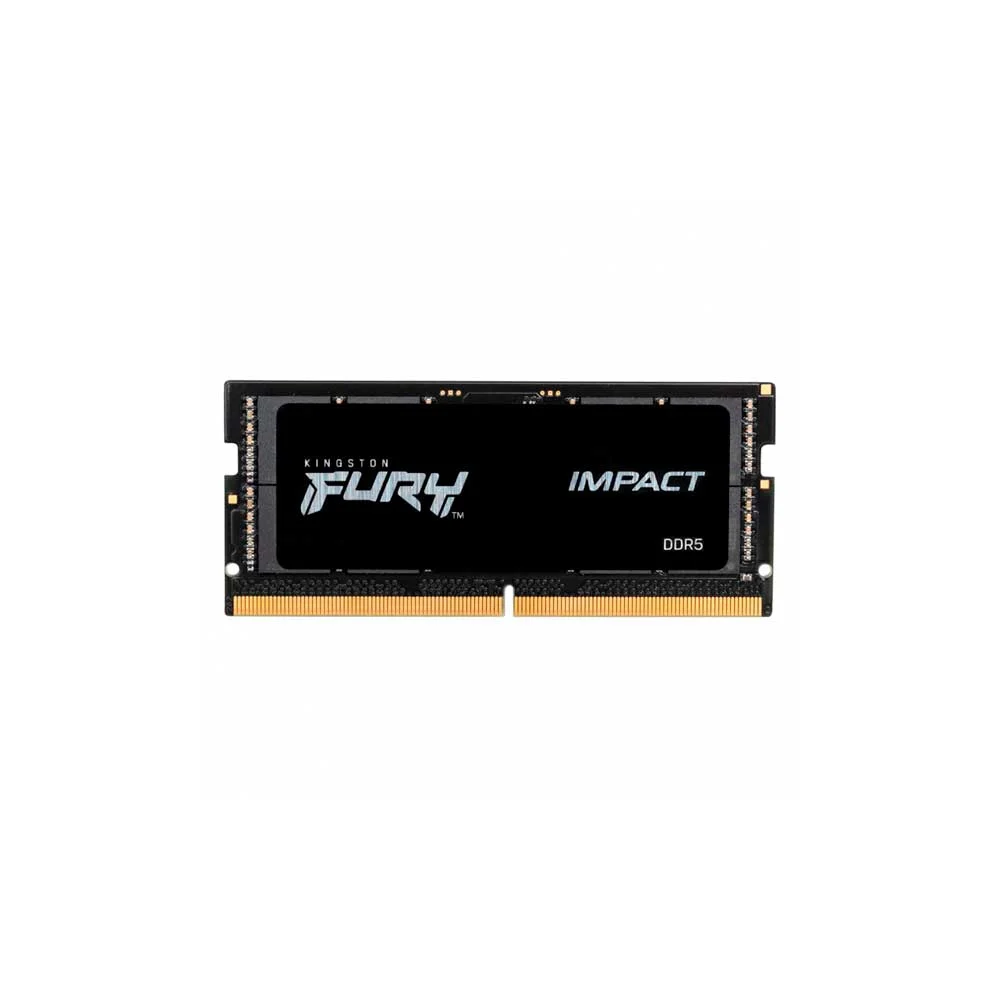 MEMORIA RAM P/NB DDR5 16G 5600 KINGSTON FURY IMPACT BK KF556S40IB-16 XMP