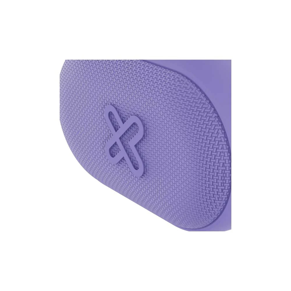 PARLANTE KLIP KBS-030PR 6W GROOVESPLASH BT/BAT/IPX7/TWS/MIC/PURPURA - Vista 3