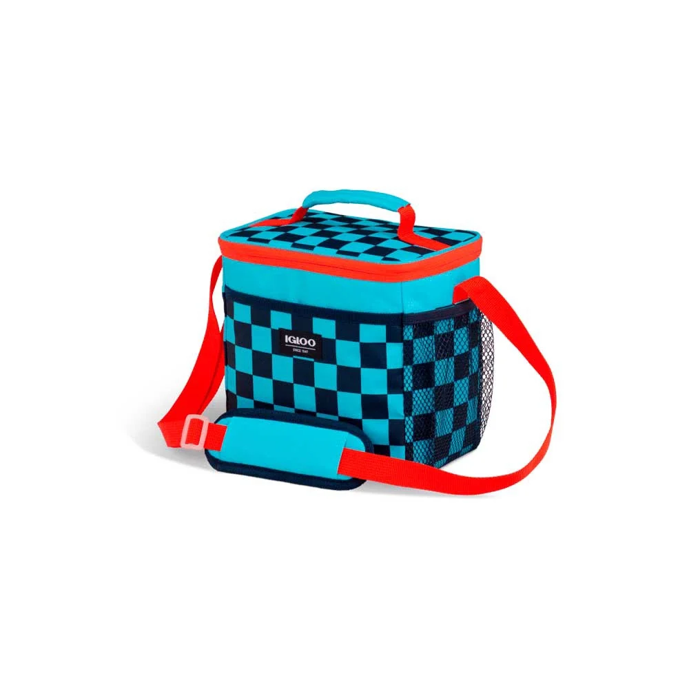 BOLSA TERMICA IGLOO 9 LATAS KIDS SQUARE LUNCH AZUL 64302 - Vista 2