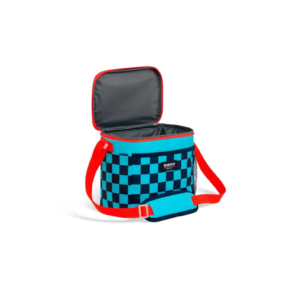 BOLSA TERMICA IGLOO 9 LATAS KIDS SQUARE LUNCH AZUL 64302 - Vista 3