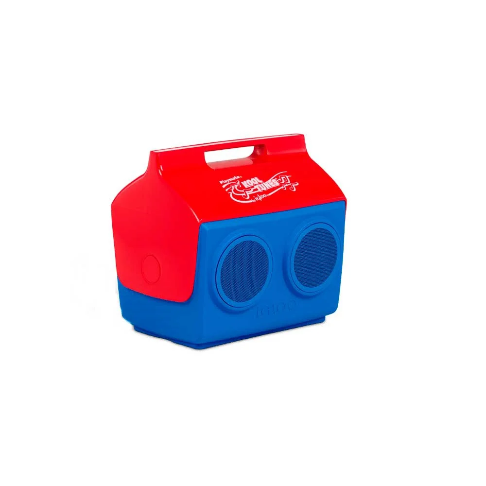 CONSERVADORA CON PARLANTE IGLOO 13L KOOLTUNES AZUL Y ROJO 27775 - Vista 2