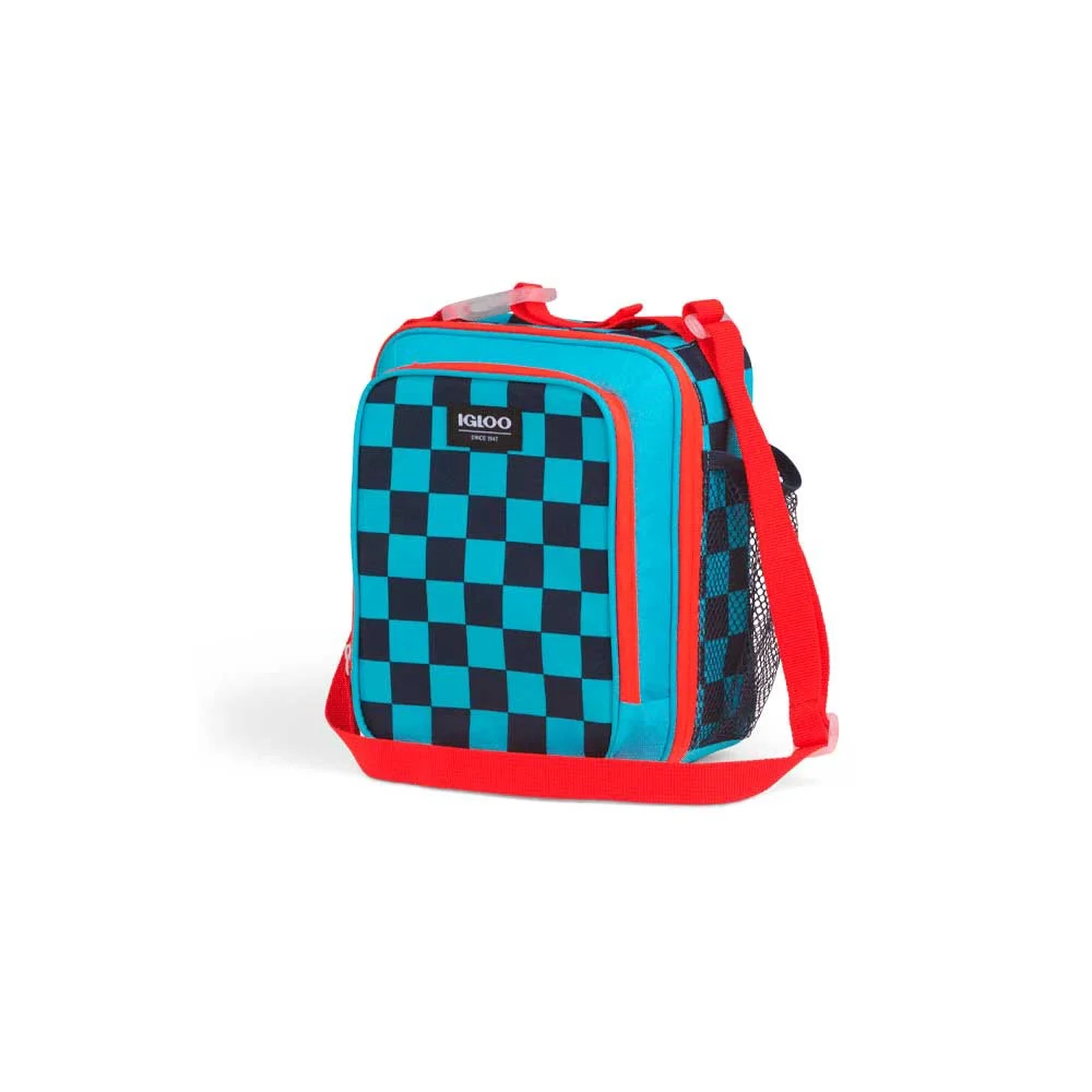 BOLSA TERMICA IGLOO 5 LATAS VERTICAL LUNCH AZUL 64304 - Vista 2