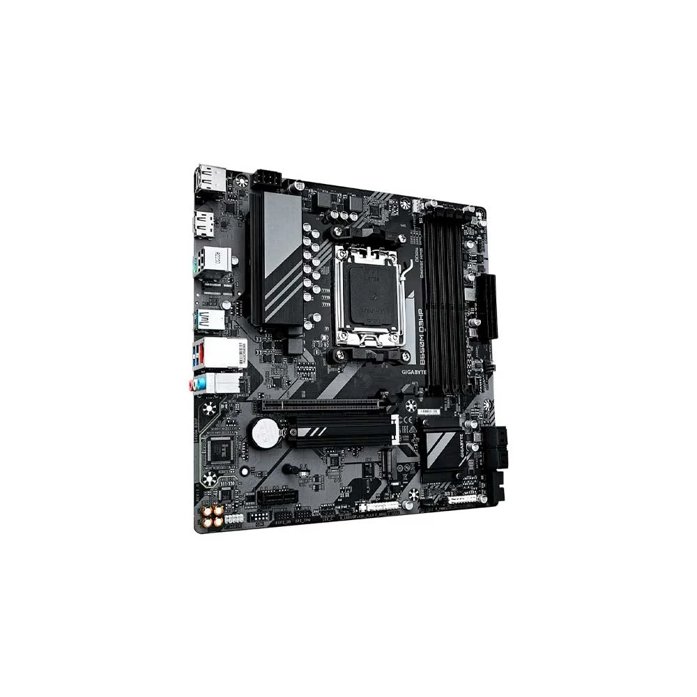 PLACA MADRE GIGABYTE AM5 B650M D3HP DDR5 S/R/HDMI/2DP/2M2/USB3.2/MATX - Vista 3