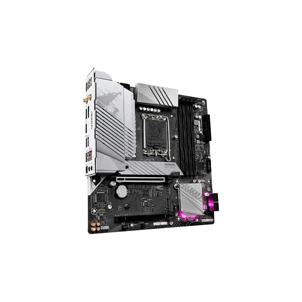 PLACA MADRE GIGABYTE 1700 B760M AORUS ELITE AX DDR5 S/R/HDMI/DP/2M2/WIFI/MATX - Vista 3