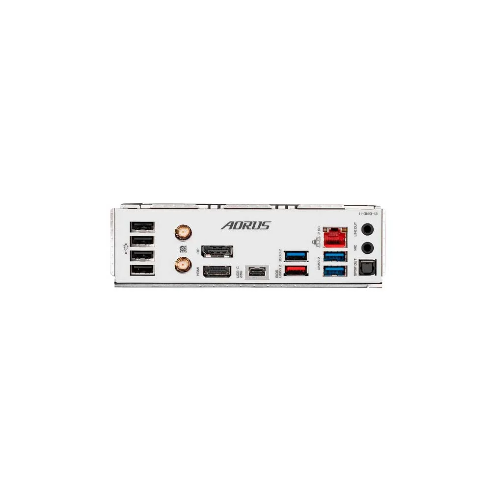 PLACA MADRE GIGABYTE 1700 B760M AORUS ELITE AX DDR5 S/R/HDMI/DP/2M2/WIFI/MATX - Vista 5