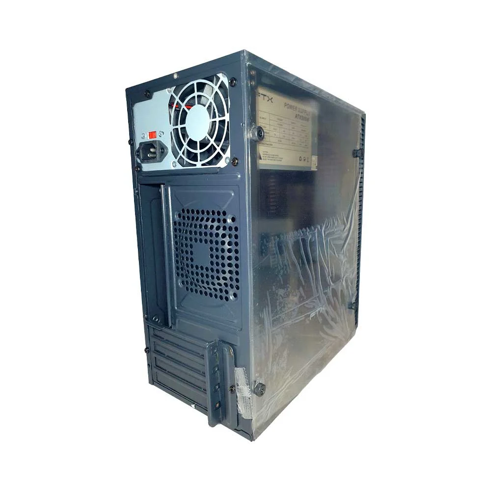 GABINETE KIT FTXN14 C/FUENTE 500W MOUSE+TECL+SPK+LATERAL TRANSP MATX/MITX - Vista 3