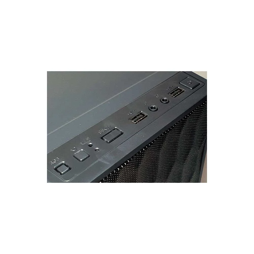 GABINETE KIT FTXN14 C/FUENTE 500W MOUSE+TECL+SPK+LATERAL TRANSP MATX/MITX - Vista 4