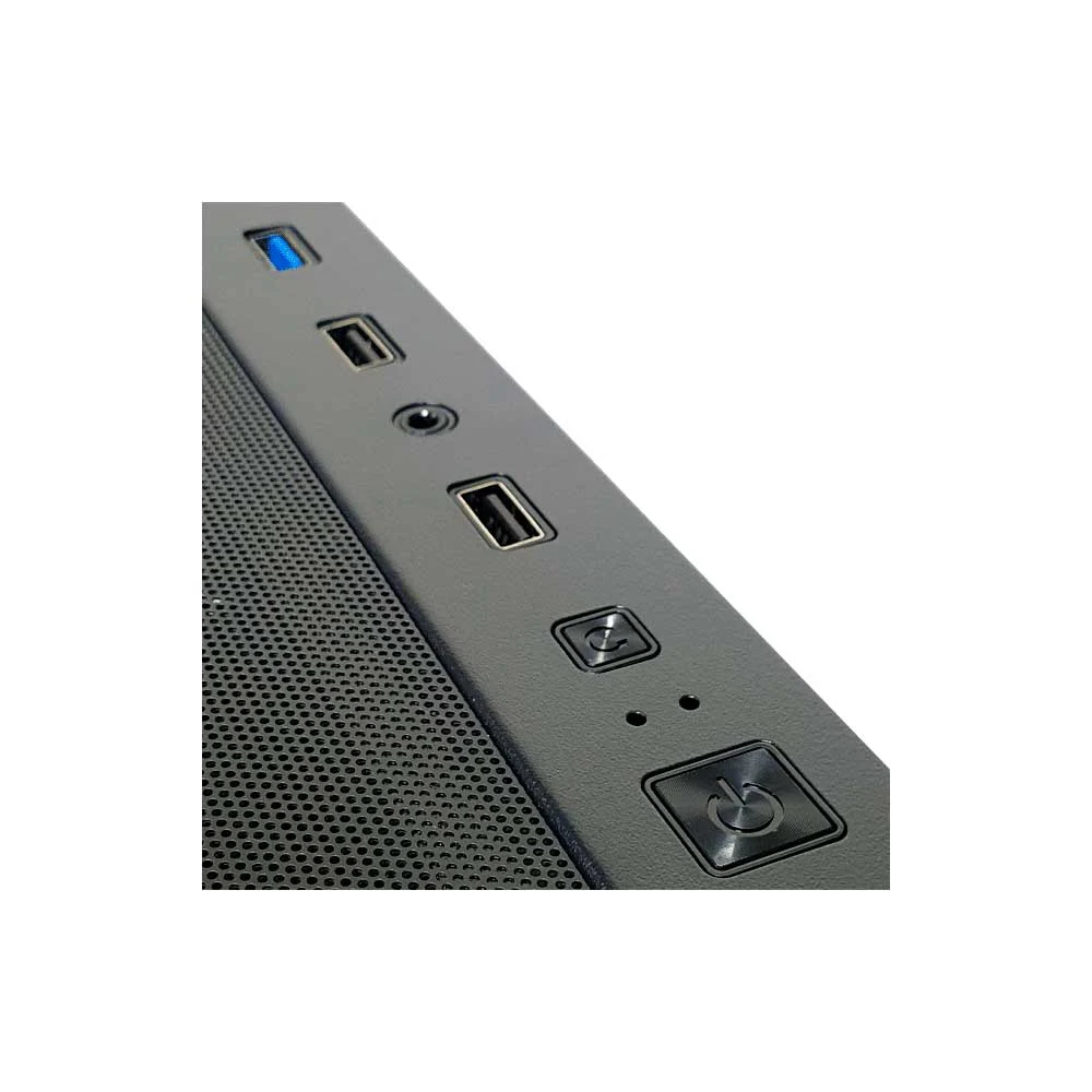 GABINETE GAMER FTX-702BK VIDRIO TEMPLADO MATX/MITX NEGRO - Vista 5