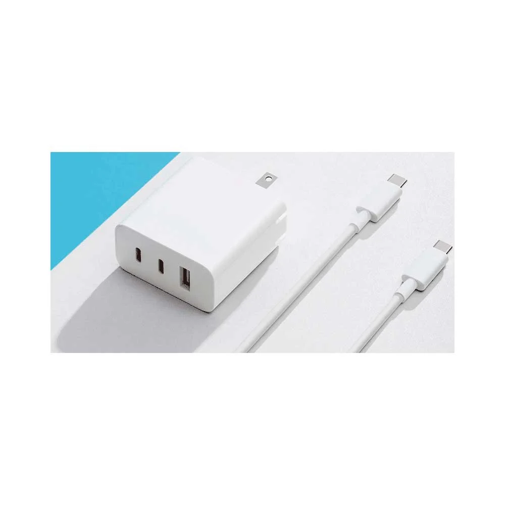 CARGADOR P/ PARED 67W XIAOMI GAN CHARGER USB-A/USB-C C/CABLE BHR7492US - Vista 3
