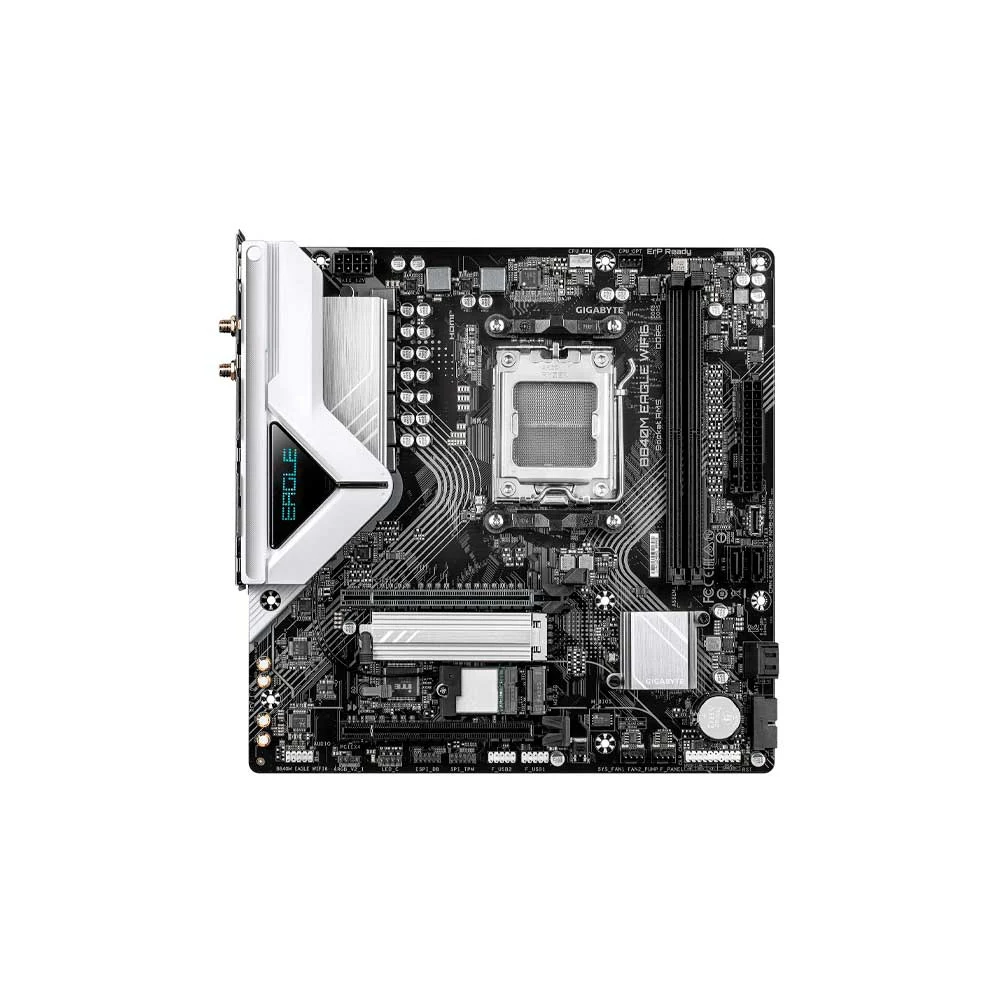 PLACA MADRE GIGABYTE AM5 B840M EAGLE WIFI6 DDR5 S/R/HDMI/DP/2M2/USB3.2/MATX - Vista 2
