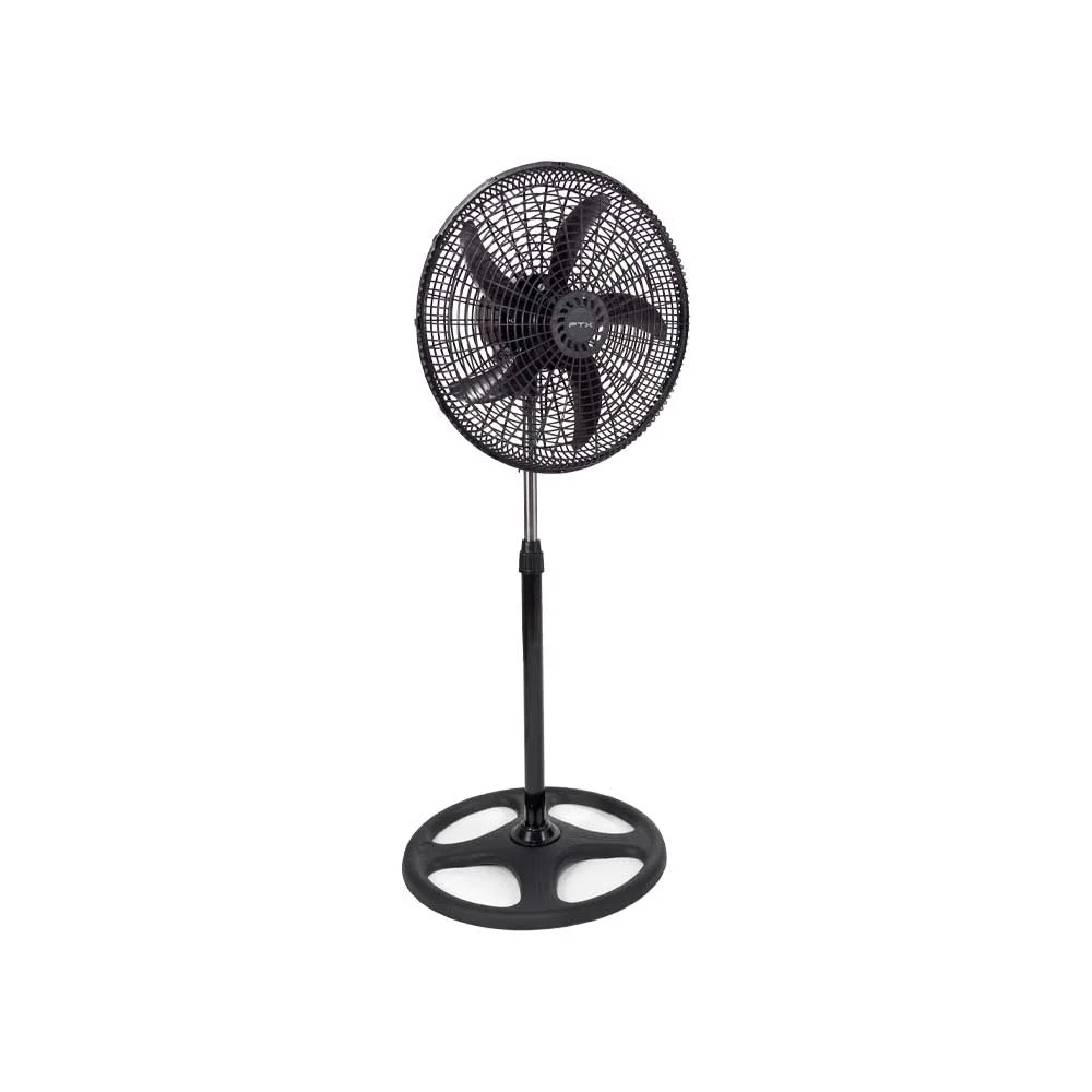 VENTILADOR DE PIE FTX 3 VEL CONFORT 70W 220V PLAST/NEGRO HB-EF-02 - Vista 2
