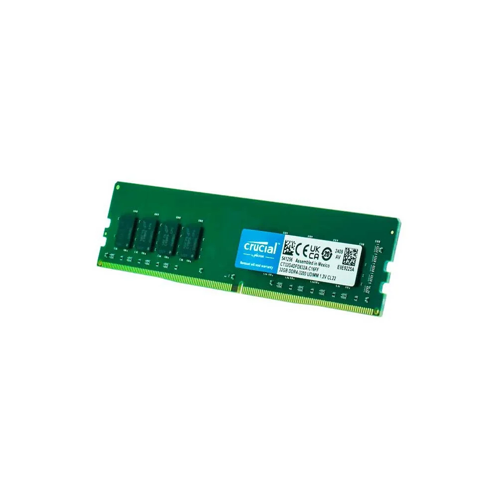 MEMORIA RAM DDR4 32GB 3200 CRUCIAL CT32G4DFD832A - Vista 2