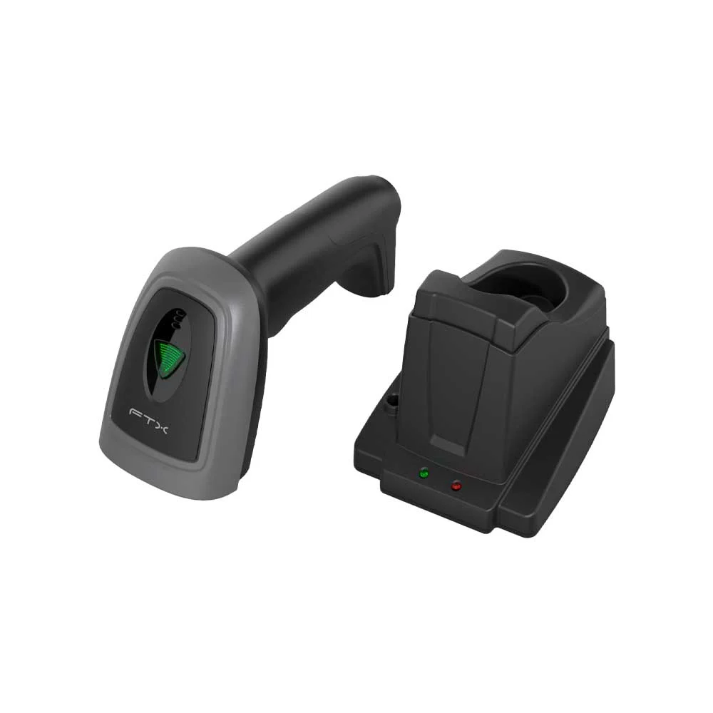 LECTOR FTX LC123BH5 2D IMAGER WIR/BT MAN/AUTO C/BASE NEGRO - Vista 4