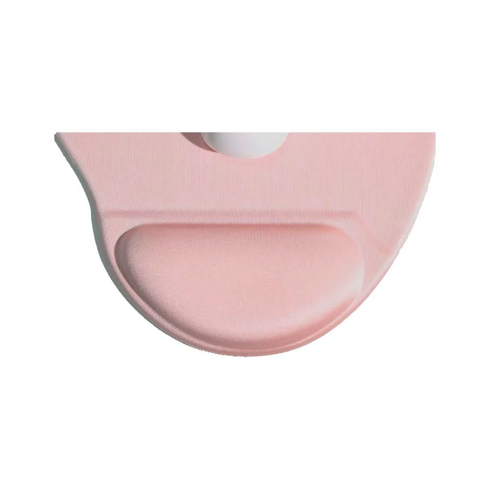 MOUSE PAD FTXMPG01-PK 31X27CM CON APOYO DE MUÑECA EN GEL ROSA - Vista 2