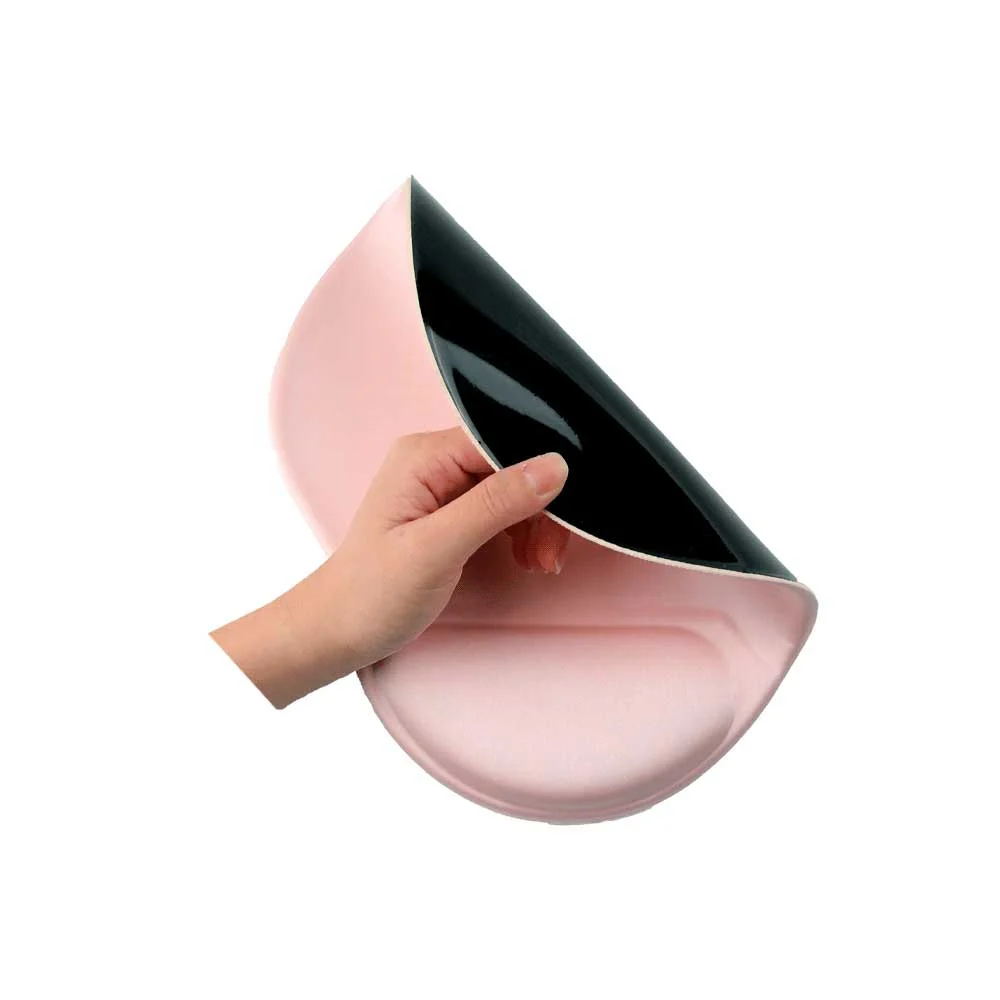 MOUSE PAD FTXMPG01-PK 31X27CM CON APOYO DE MUÑECA EN GEL ROSA - Vista 3