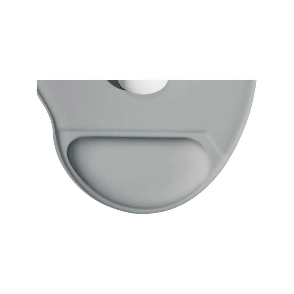 MOUSE PAD FTXMPG01-GN 31X27CM CON APOYO DE MUÑECA EN GEL GRIS - Vista 2