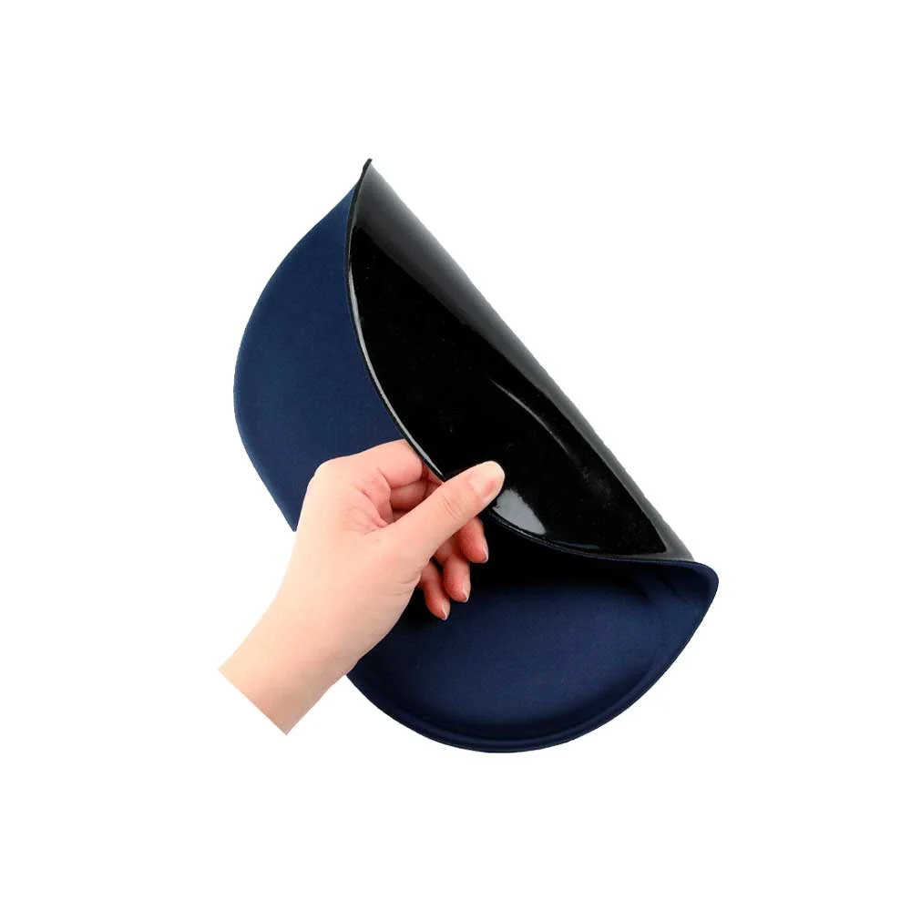 MOUSE PAD FTXMPG01-BL 31X27CM CON APOYO DE MUÑECA EN GEL AZUL - Vista 3