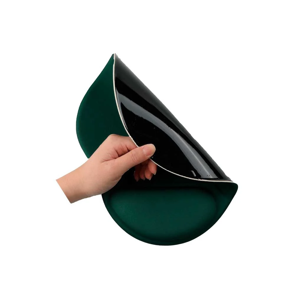 MOUSE PAD FTXMPG01-GR 31X27CM CON APOYO DE MUÑECA EN GEL VERDE - Vista 3
