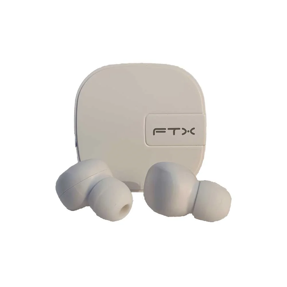 AURICULAR CON MICROFONO FTX E27-WH BT/MIC/IPX4 BLANCO - Vista 3