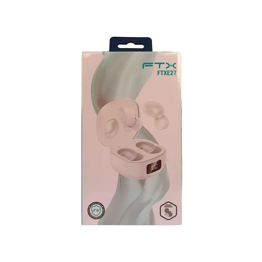 AURICULAR CON MICROFONO FTX E27-WH BT/MIC/IPX4 BLANCO - Vista 5