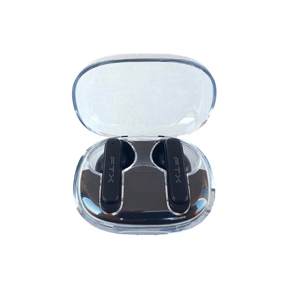 AURICULAR CON MICROFONO FTX E80-BK BT/MIC/ENC/TOUCH/IPX6 NEGRO - Vista 2