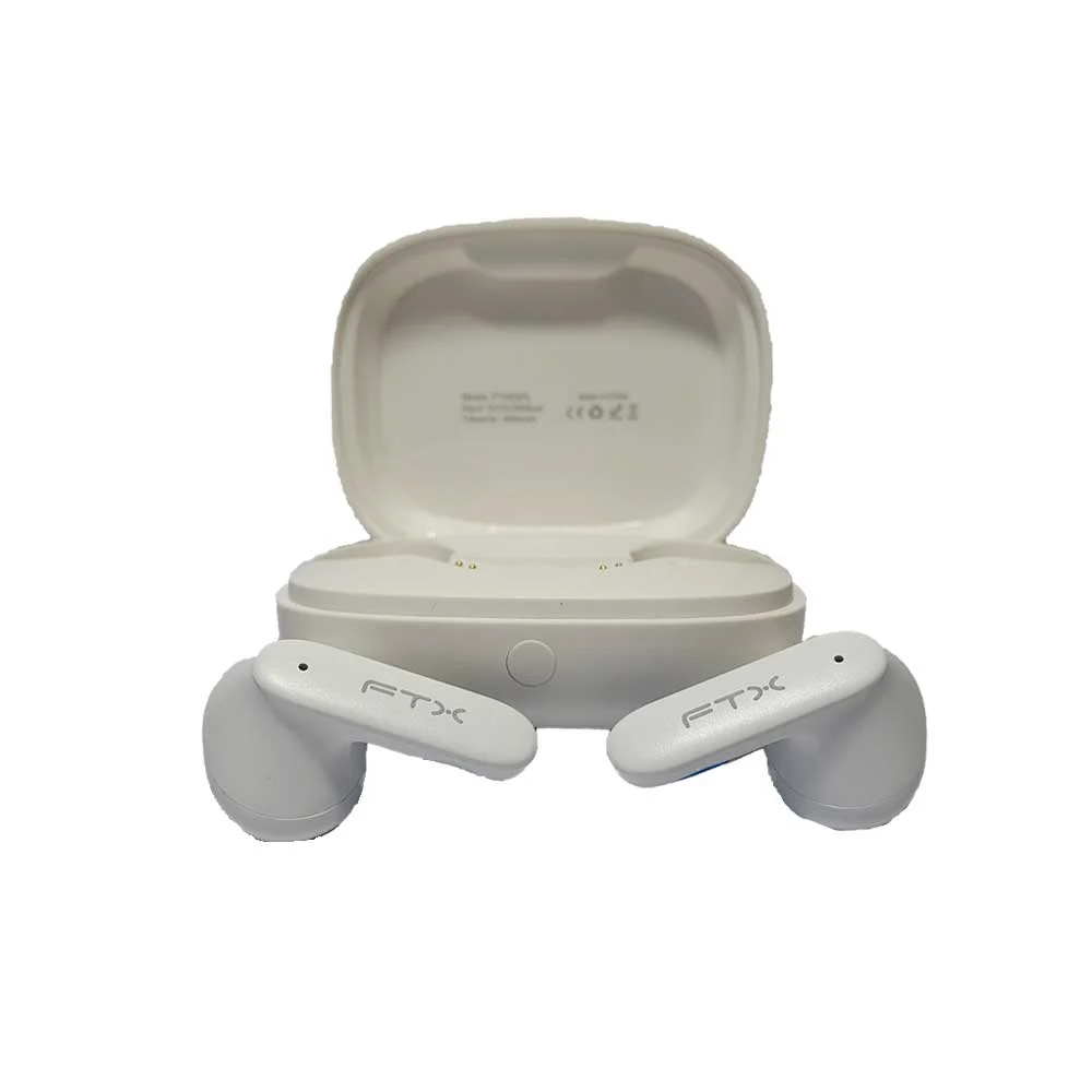 AURICULAR CON MICROFONO FTX E97L-WH BT/MIC/TOUCH/IPX6 BLANCO C/PANT LED - Vista 2