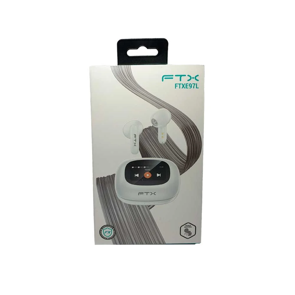 AURICULAR CON MICROFONO FTX E97L-WH BT/MIC/TOUCH/IPX6 BLANCO C/PANT LED - Vista 4