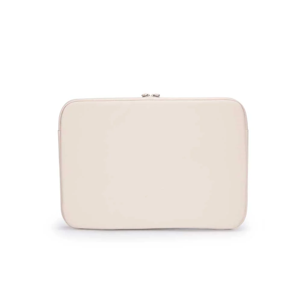 Funda beige FTX para notebook con bolsillo frontal amplio y cierre superior de dos tiradores - Vista 4