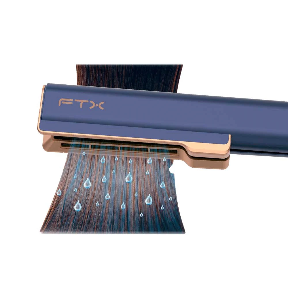 PLANCHITA MODELADORA 2EN1 FTX 1600W 220V HS2-162 AZUL OSCURO - Vista 2