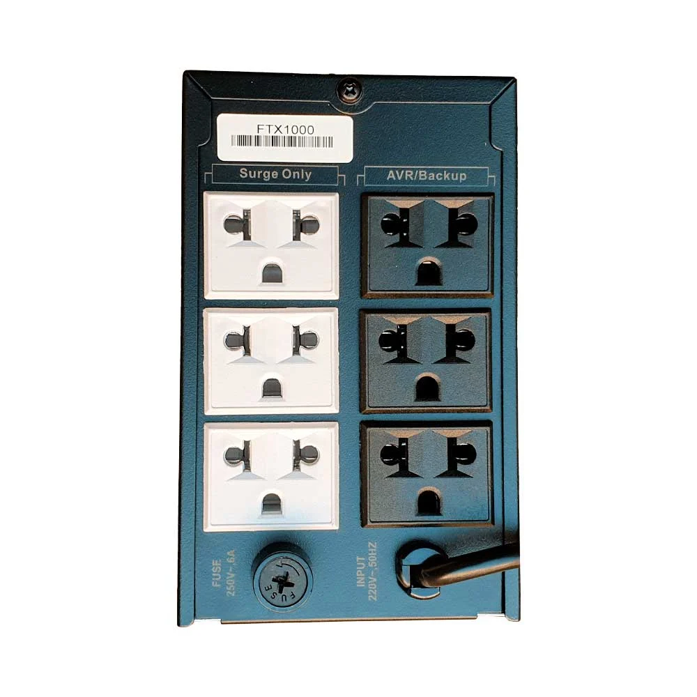 UPS FTX 220V FTX-1000VA / 600W NEMA UNIVERSAL - Vista 2
