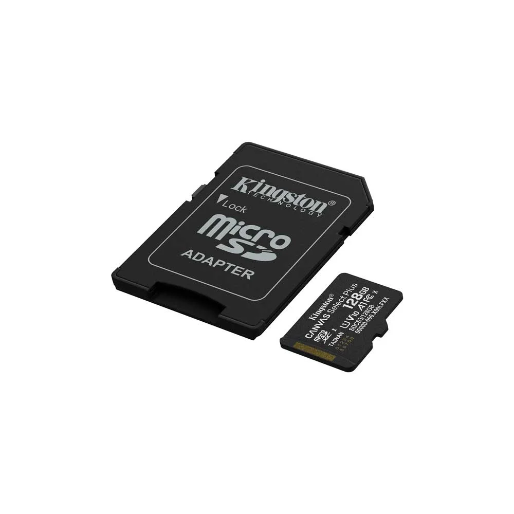 MEMORIA MICRO SD KINGSTON 128GB CANVAS SELECT PLUS SDCS3/128GB 150/- - Vista 2
