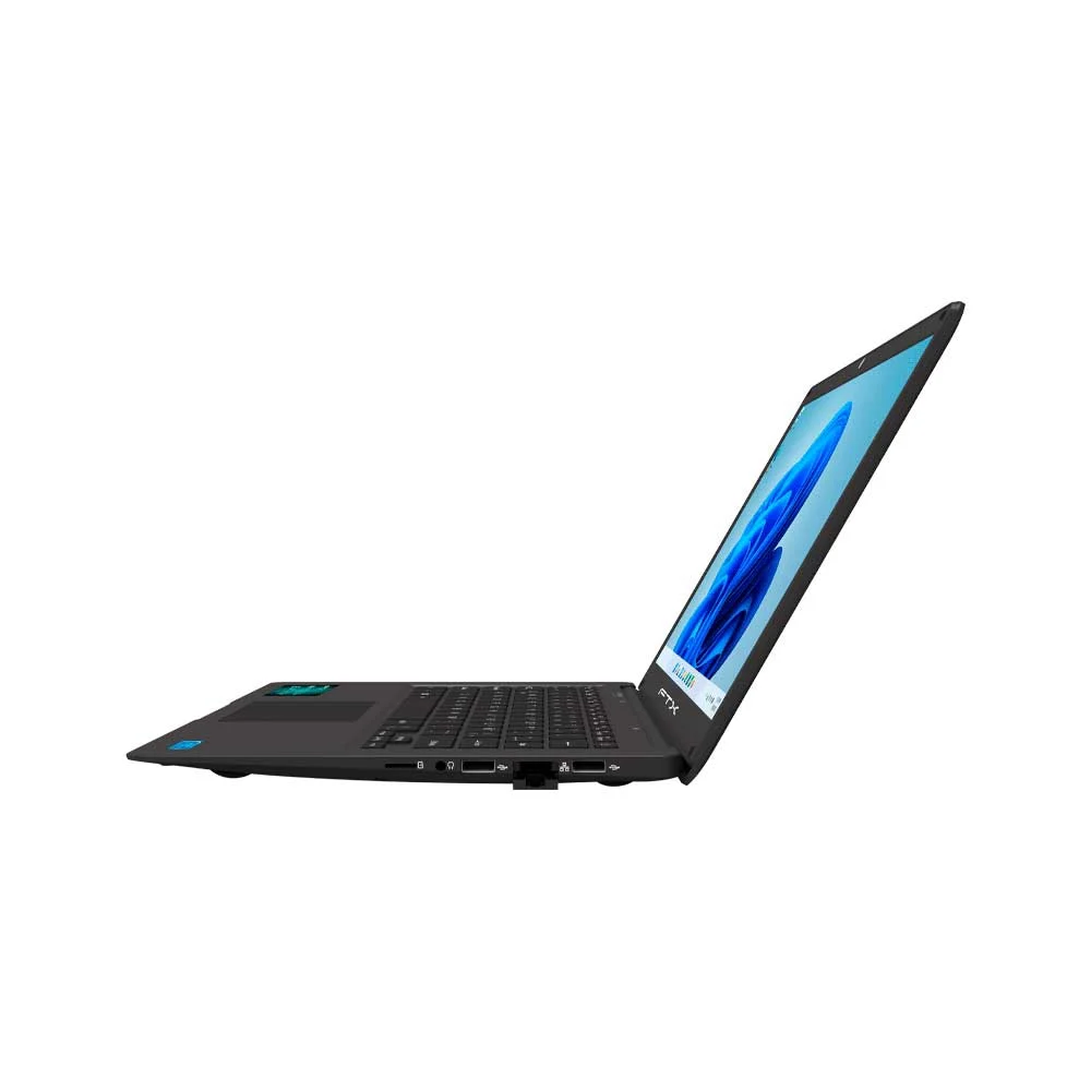 NOTEBOOK FTX N14-C2564ES CEL 1.1/4G/256SSD/W11H/14" HD/RJ-45/NEGRO + FUNDA - Vista 5