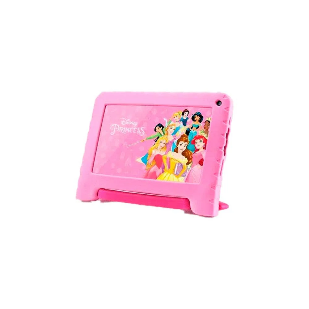 TABLET KID ANDROID MULTILASER NB418 QC/64GB/4G/7"/ROSA PRINCESAS DISNEY - Vista 2
