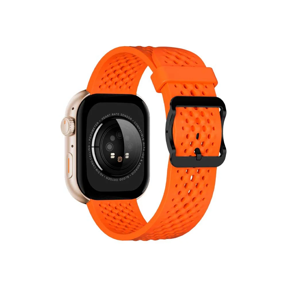SMARTWATCH FTXF39P-RGOR 42MM ROSE GOLD/NARANJA ANDROID/IOS/BT/IA/FREC. CARD/NOTIFICACIONES - Vista 3