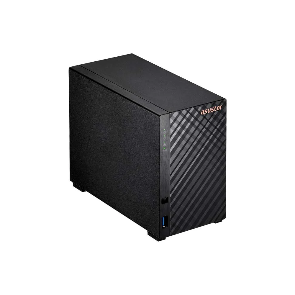 ALMACENAMIENTO NAS ASUSTOR AS1202T QC 1.7/2BAY/1G/2.5GBLAN/3 USB3.2 - Vista 2