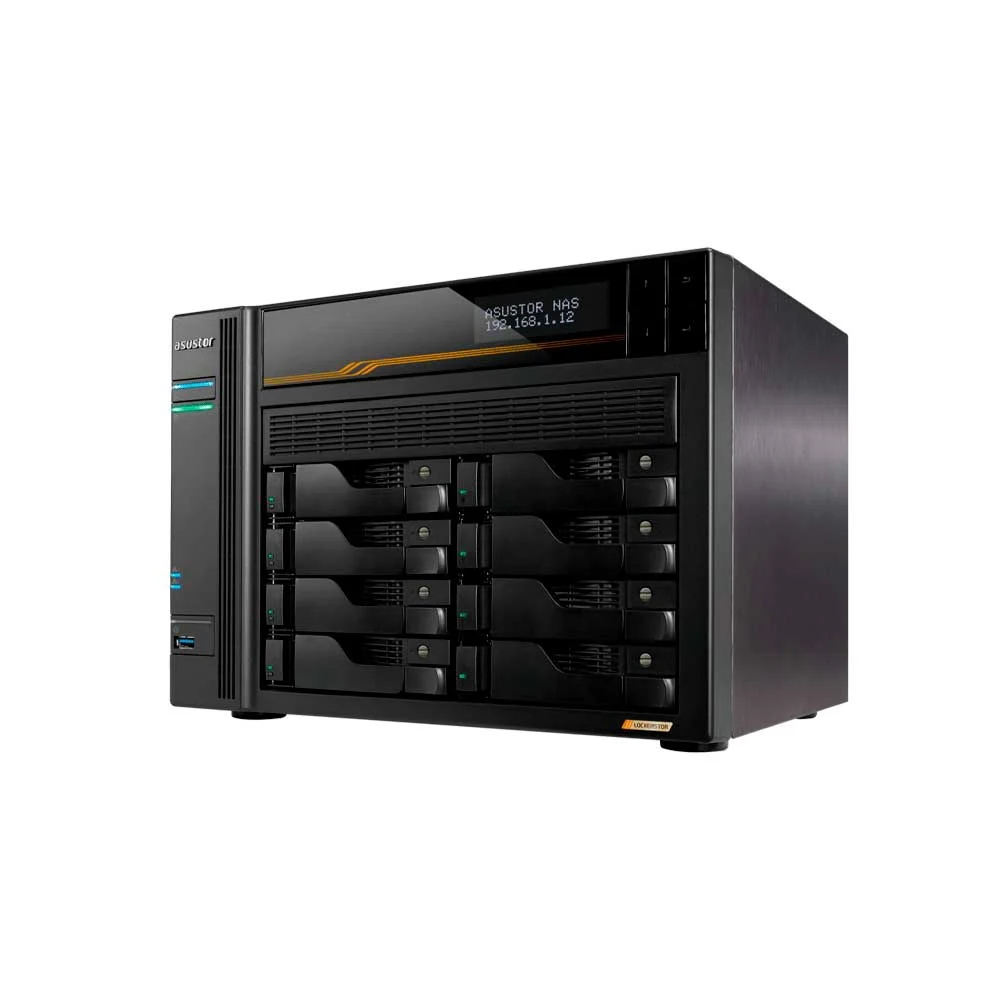 ALMACENAMIENTO NAS ASUSTOR AS6808T QC 2.3/8BAY/16G/4-GBLAN/4 M.2/2USB4/3 USB3.2 - Vista 2