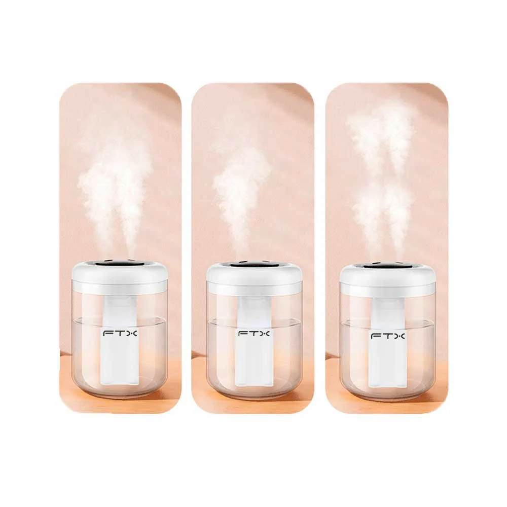 HUMIDIFICADOR AIRE FTX 2.8L 3 VELOCIDADES CON LUZ LED 220V BLANCO HM2-28 - Vista 3