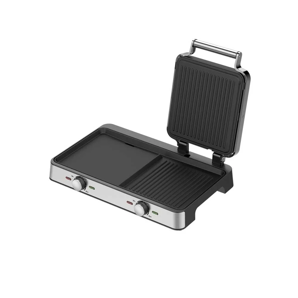 PARRILLA ELECTRICA FTX 2100W 220V GRILL 2 EN 1 EG2-718 - Vista 2