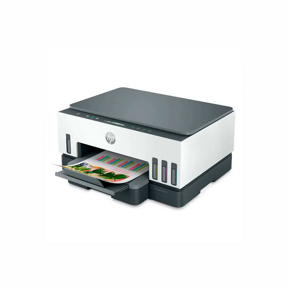 IMPRESORA HP SMART TANK 720 IMP/COP/SCAN/USB/WIFI/BIVOLT - Vista 3