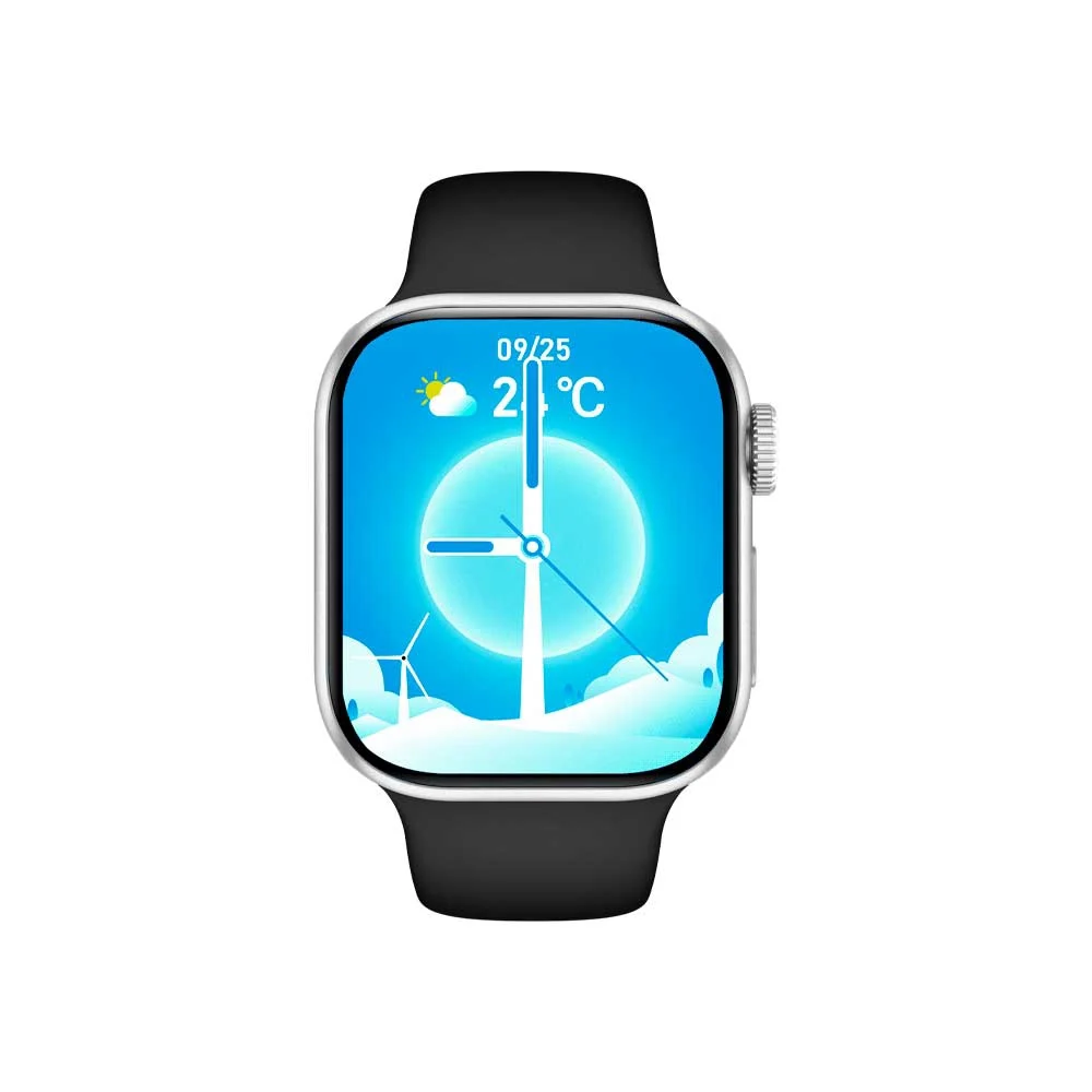 SMARTWATCH FTXA10P-SVB 48MM PLATA/NEGRO ANDROID/IOS/BT/FREC. CARD - Vista 2