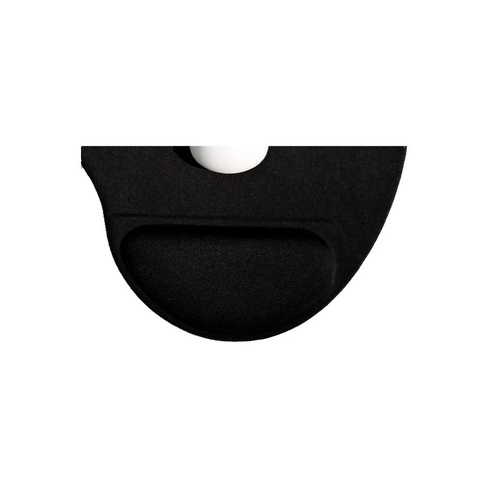 Mouse pad FTX negro con apoyo acolchado integrado para la muñeca y logotipo en la parte superior - Vista 2