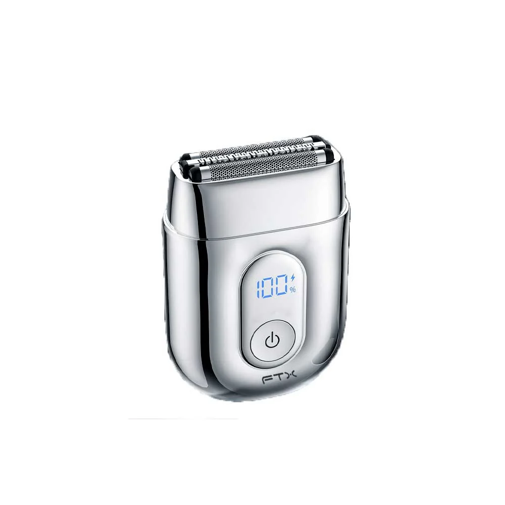 AFEITADORA INALAMBRICA FTX IPX6/RECARGABLE/LED/USB-C PLATA ESH-100 - Vista 2