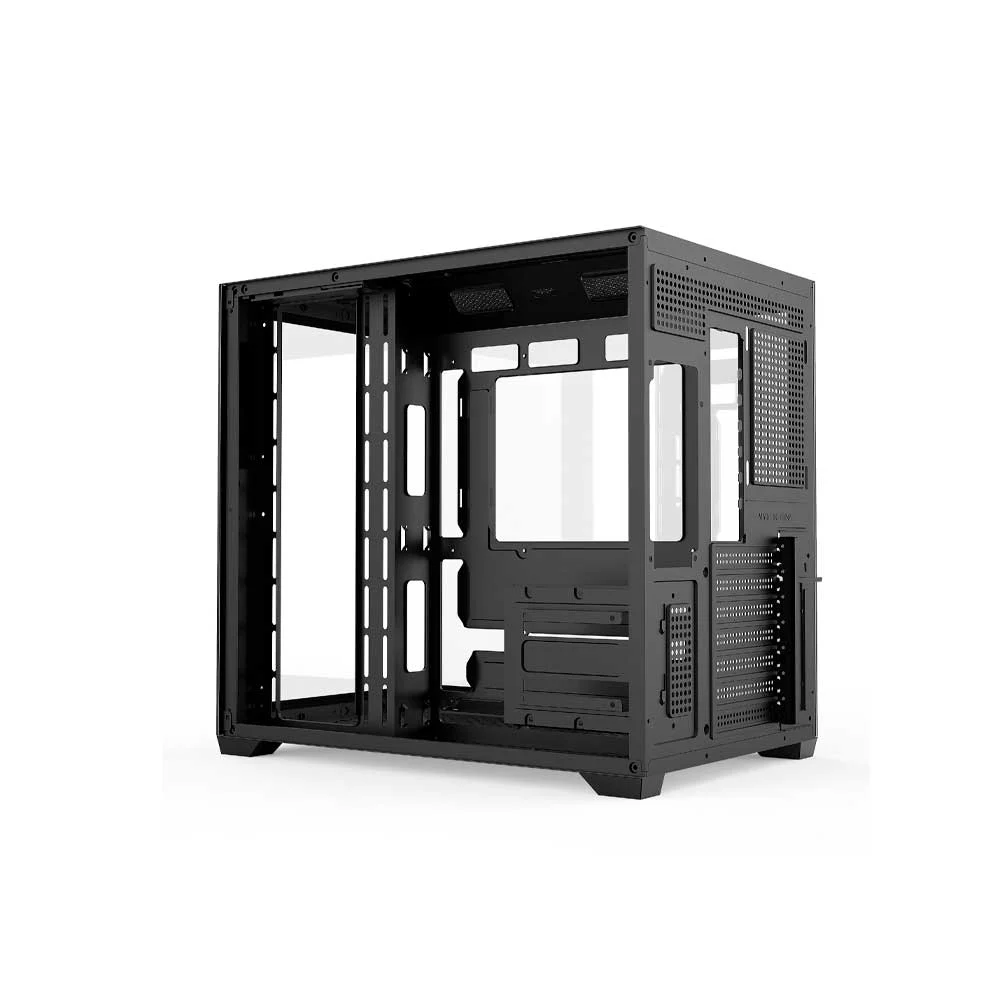GABINETE GAMER FTX PCC-G07 LATERAL FRONTAL TRANSPARENTE 4 FAN ATX/MATX/ITX - Vista 5